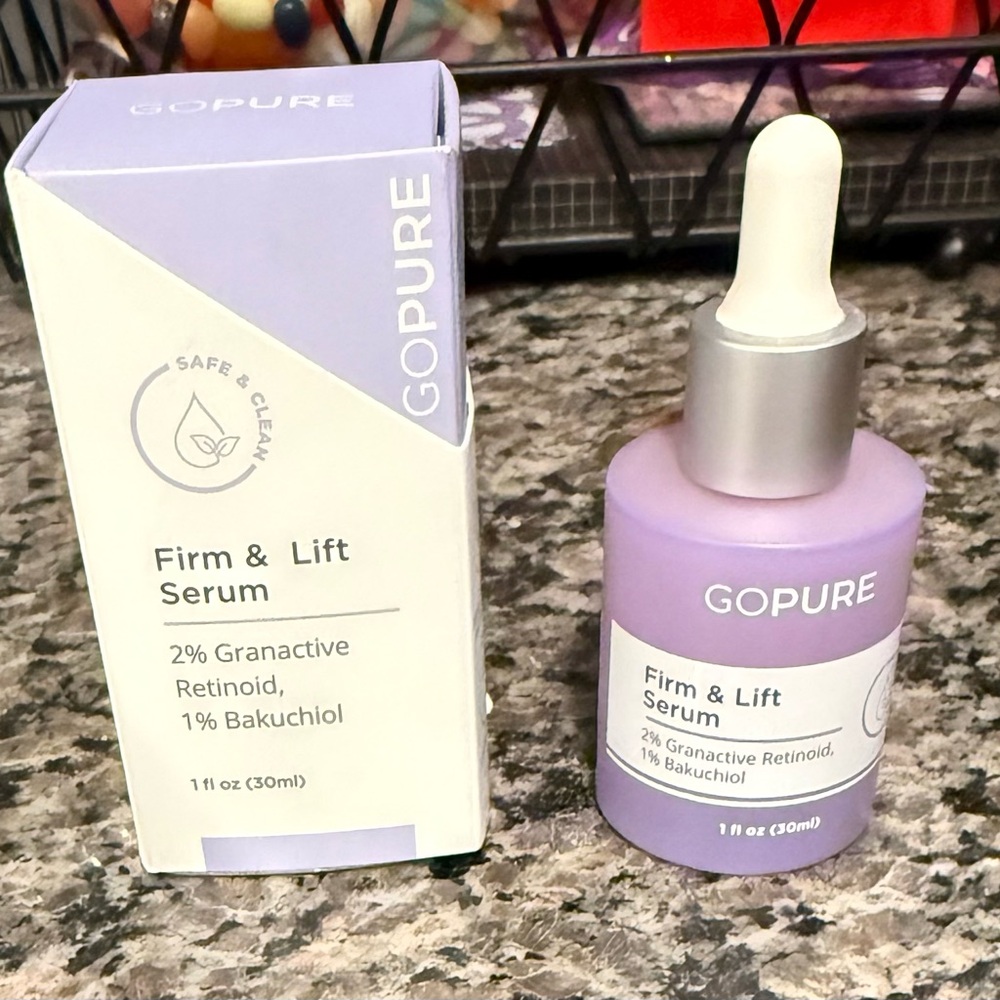 New GoPure Firm & Lift Serum
